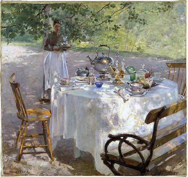 georg pauli Breakfast Time china oil painting image